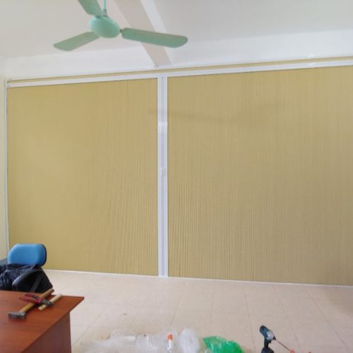 Rèm Tổ Ong Lùa Ngang 2 Cánh Ngăn Nhiệt Điều Hoà